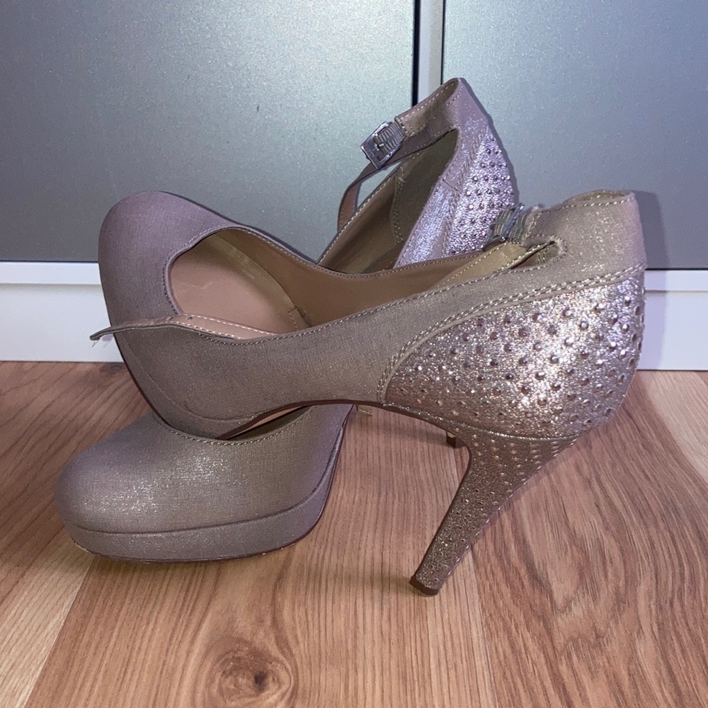 STYLE & Co Lylla Ankle Strap Platform Heel